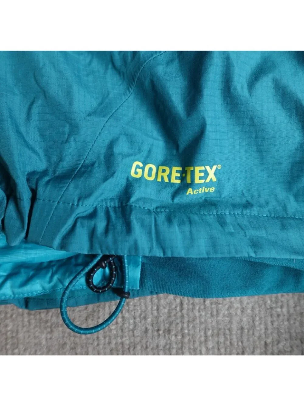 Adidas Mens Jacket XL Blue Teal Gore-Tex